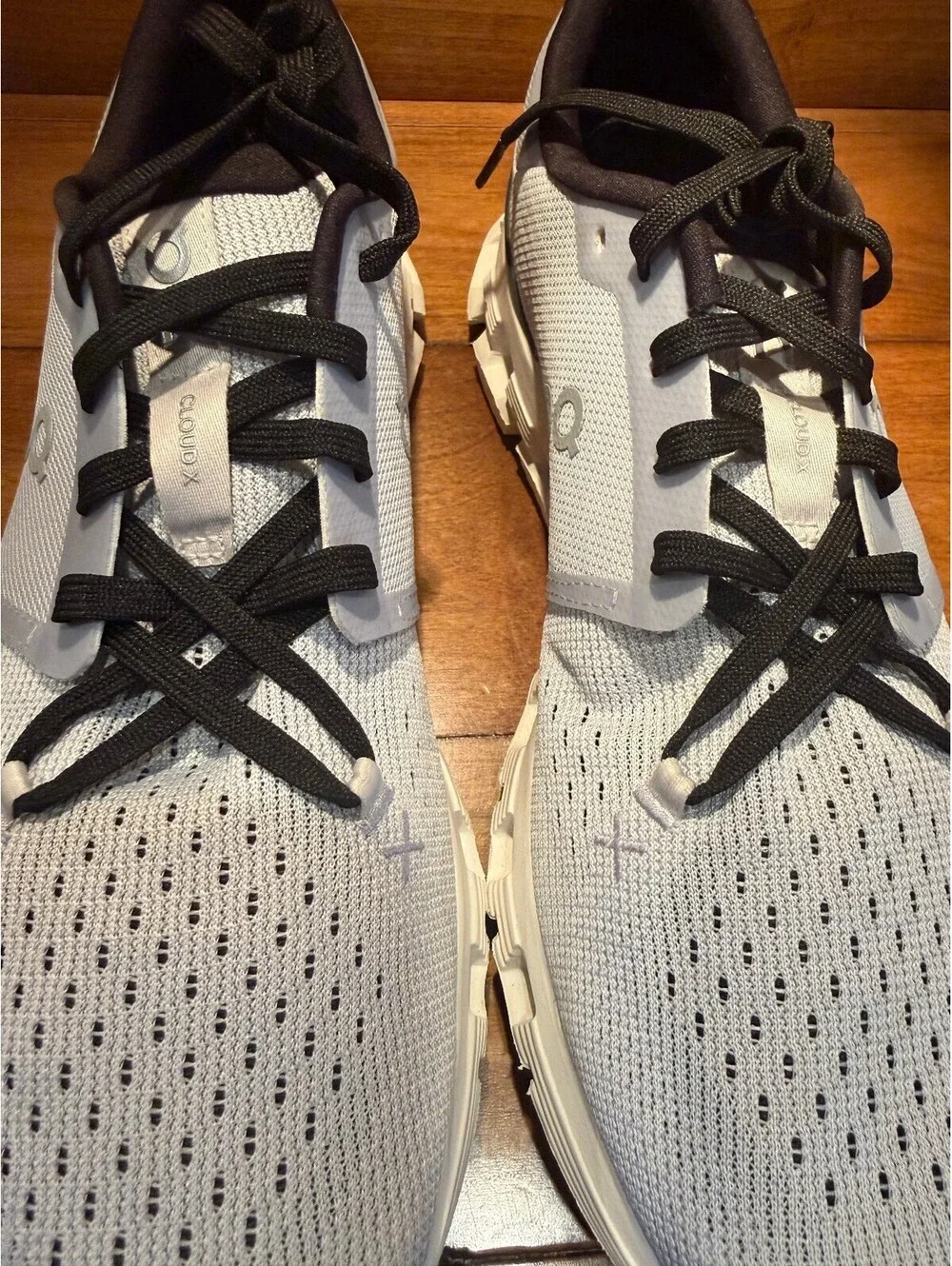 New On Cloud X 4 Blue Glacier/Stone Men's Running Shoes Size 9.5